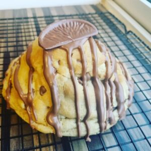 Giant Terry’s Chocolate Orange Stuffed Cookie