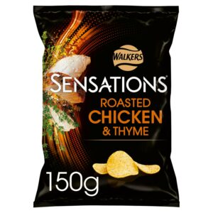 Sensations Roast Chicken & Thyme Sharing Crisps 150g